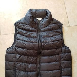 Black Puffer Vest Forever 21